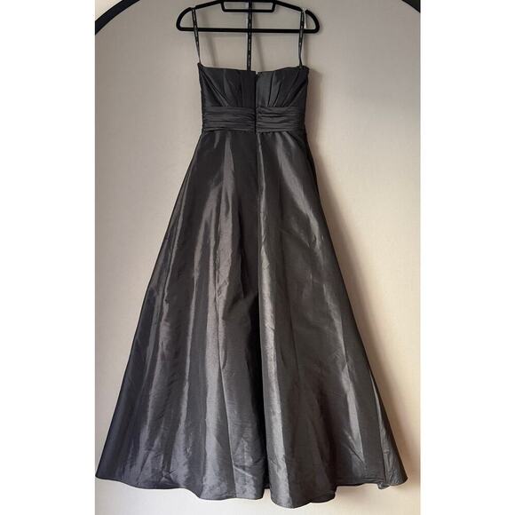 Bill Levkoff sz 8 sweetheart strapless maxi dress gown - Picture 6 of 8